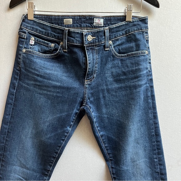 AG Adriano Goldschmied Nikki Relaxed Skinny Denim Jeans Sz 28 - Picture 2 of 13